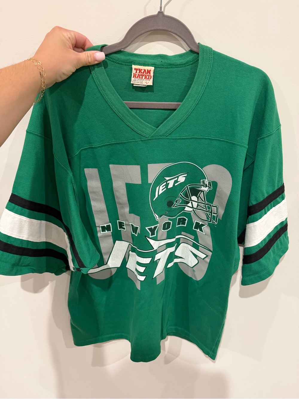 Vintage New York Jets shirt Sz L